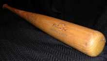 Bat used by Nellie Fox